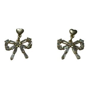 NWT Betsey Johnson Bow Earrings